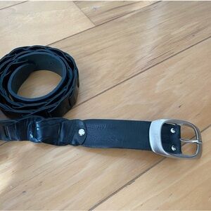 Vera Pelle Italian leather belt (unisex)